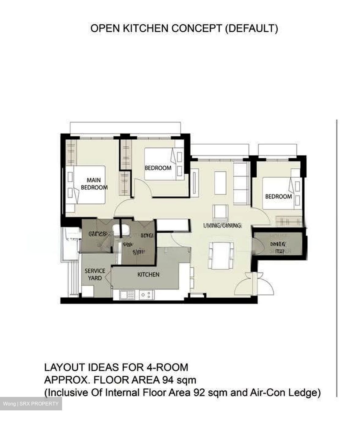 Blk 419D Waterfront II @ Northshore (Punggol), HDB 4 Rooms #610282531